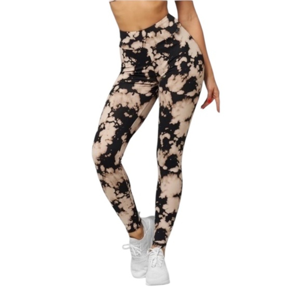 SAGE COLLECTIVE BLACK NUDE YOGA SOFT ACTIVEWEAR LEGGINGS S
